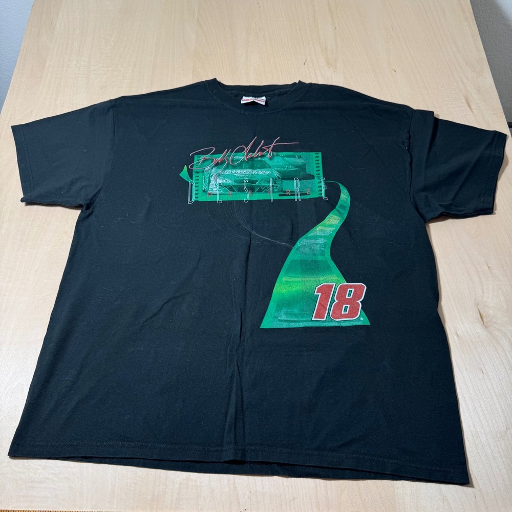 Bill Elliott‎ NASCAR Racing Chase Authentics T Shirt Mens Large Black